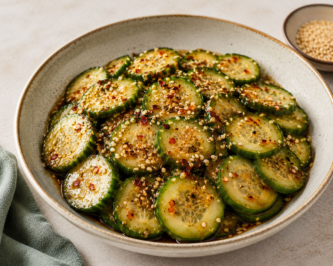 Hot Sap Cucumber Salad